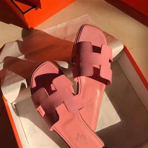 hermes oran pink sandals|Hermes oran sandal price.